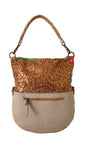 EBARRITO Chic Multicolor Leather Shoulder Bag