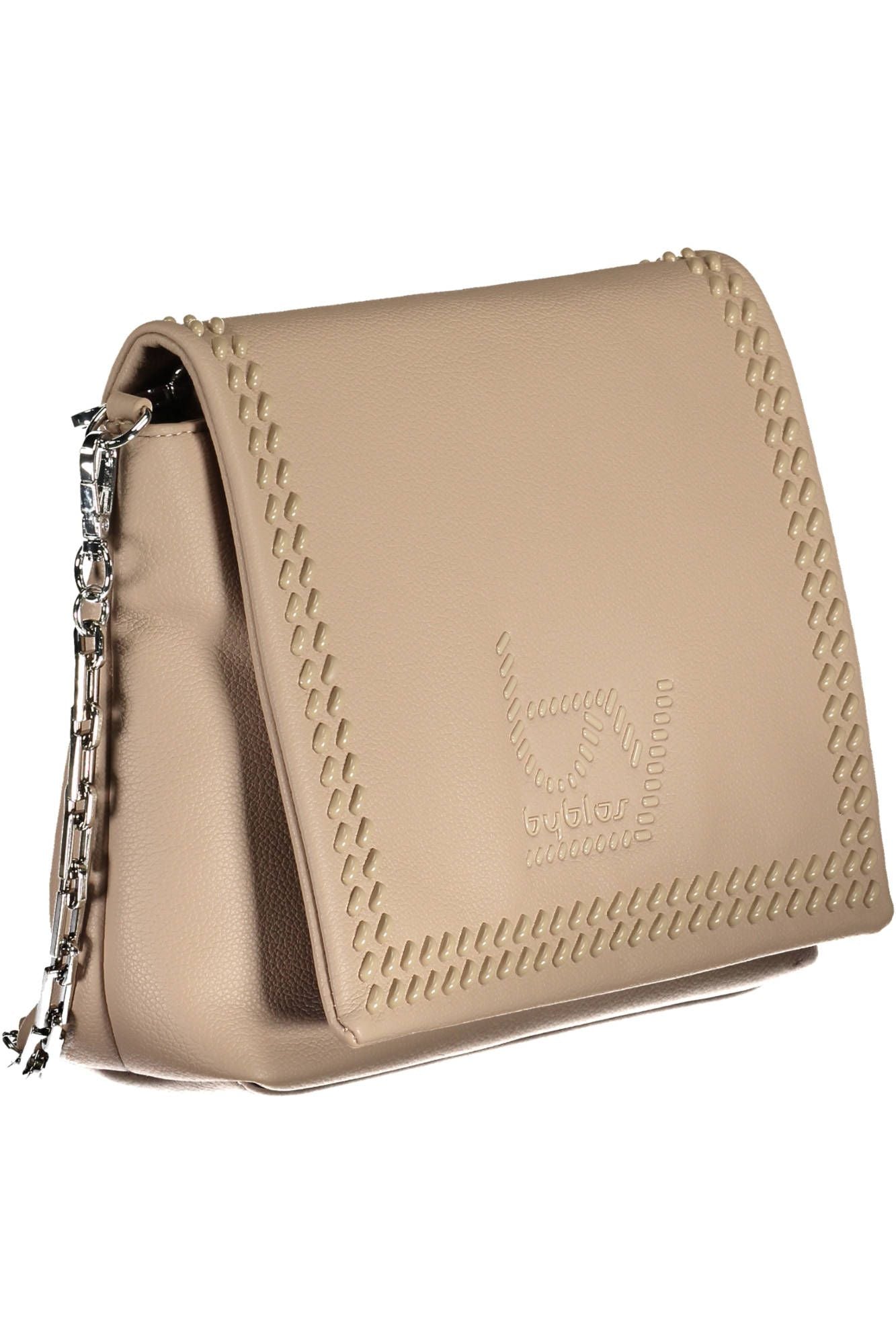 BYBLOS Beige Polyethylene Women Handbag