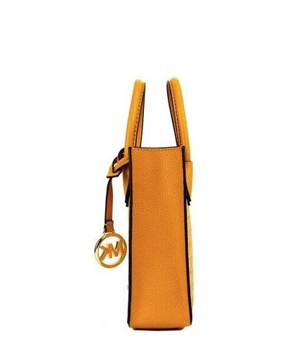 Bolso bandolera Mercer XS Honeycomb Gold Signature PVC North South