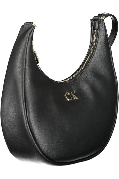 Calvin Klein Black Polyester Women Handbag