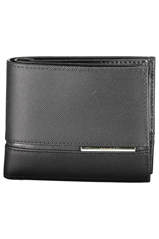 Calvin Klein Black Leather Men Wallet