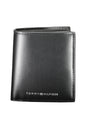 Tommy Hilfiger Black Leather Men Wallet