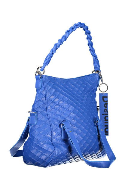 Desigual Blue Polyethylene Women Handbag