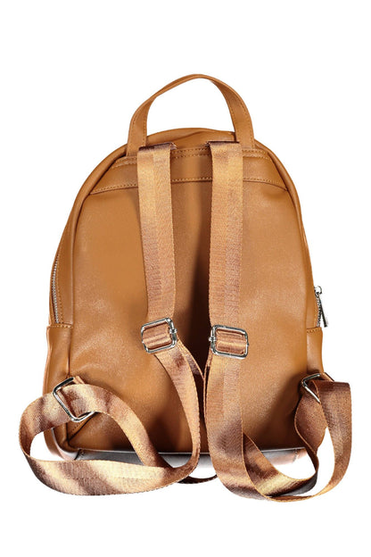 BYBLOS Brown Polyethylene Women Backpack