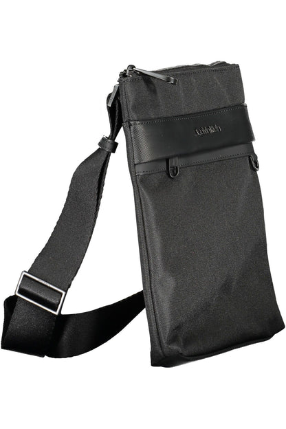 Calvin Klein Black Polyester Men Shoulder Bag