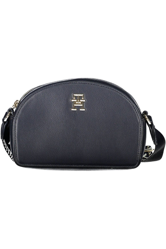 Bolso de mano de mujer de poliéster azul