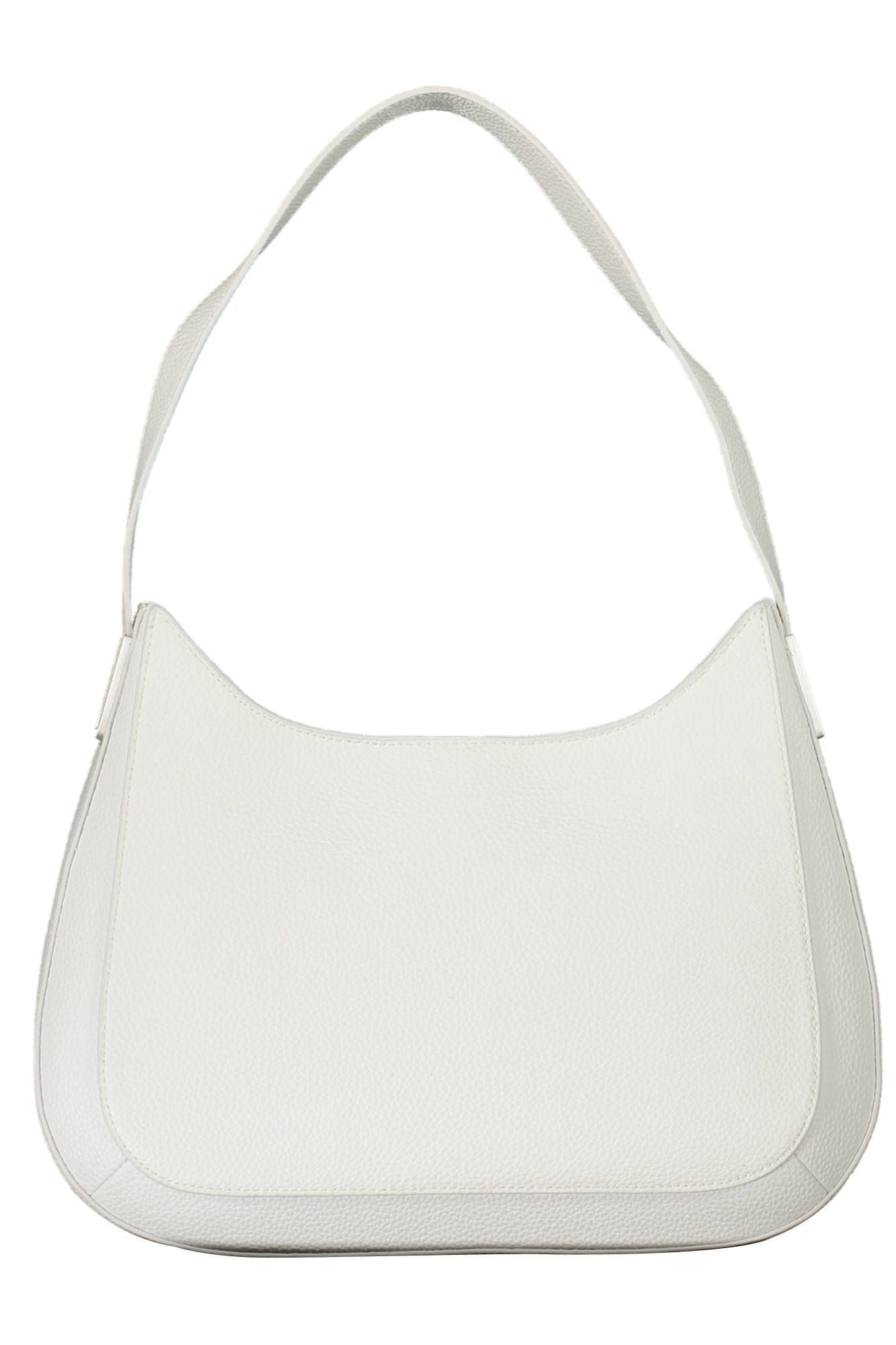 Bolso de mano de mujer de poliéster blanco