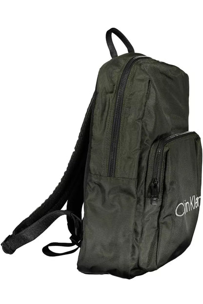 Grüner Polyester Herren Rucksack