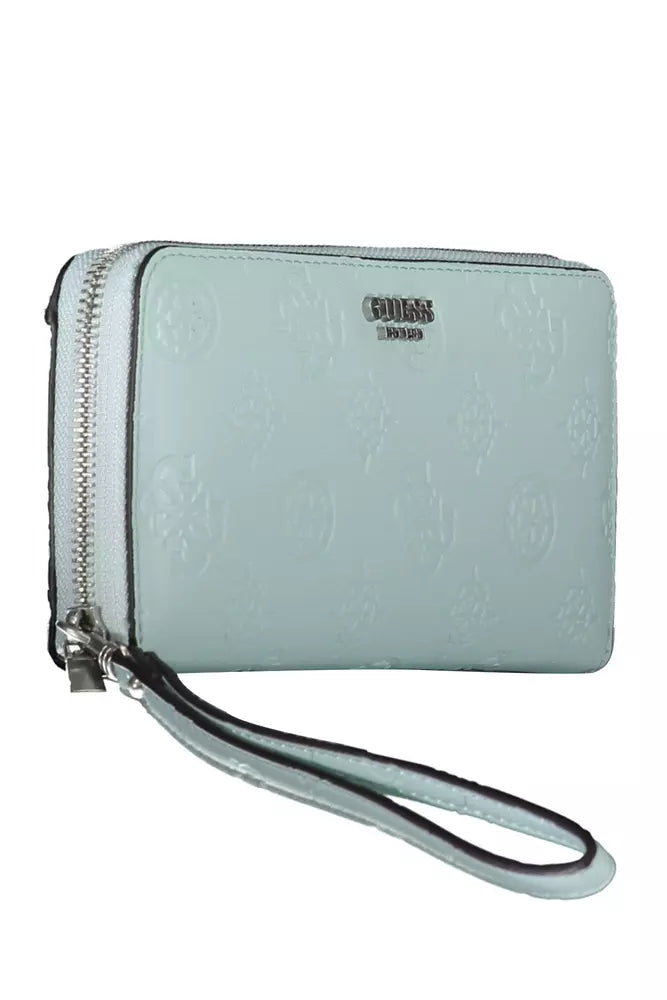 Guess Jeans Light Blue Polyethylene Women Wallet