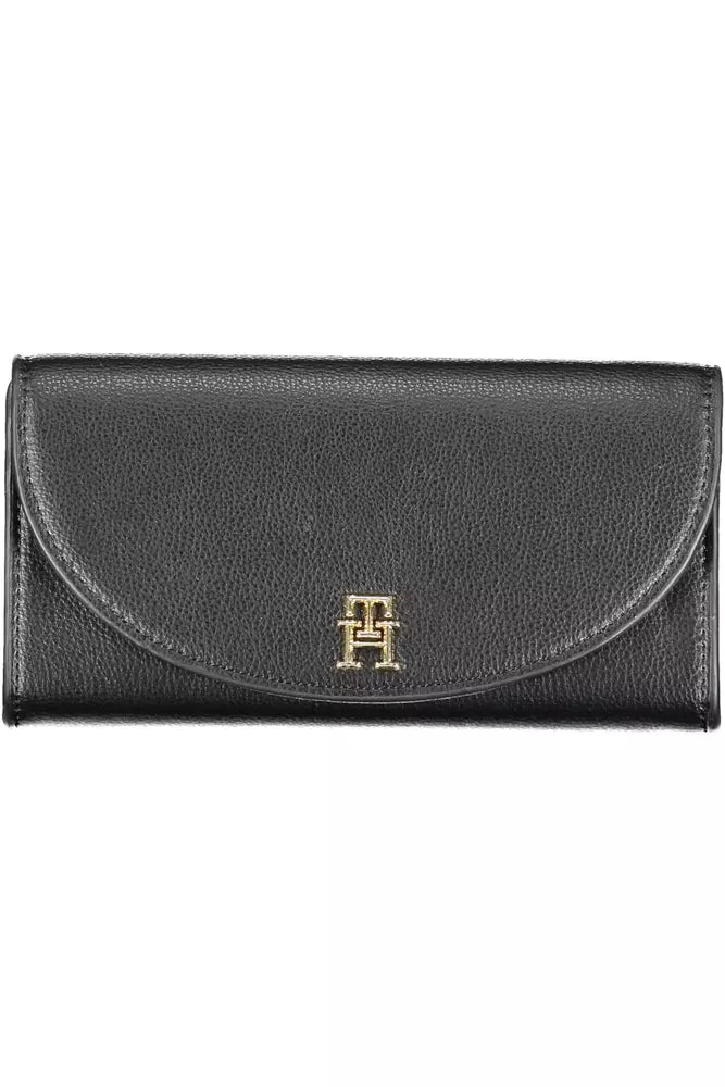 Tommy Hilfiger Black Polyethylene Women Wallet