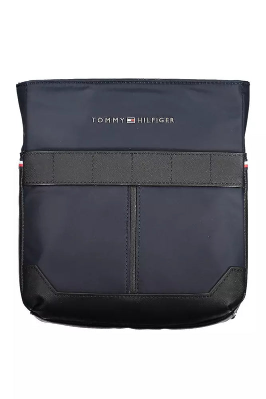 Bolso de hombro de poliéster azul para hombre