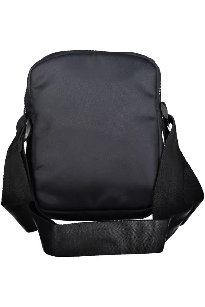 Bolso de hombro de poliéster azul para hombre