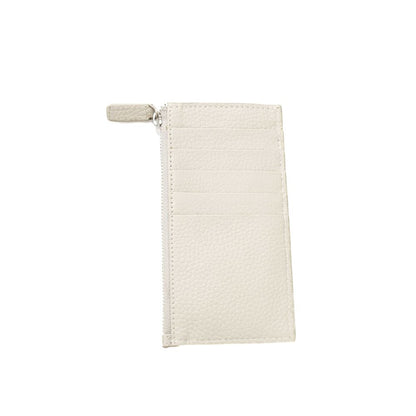 Cartera de piel blanca para hombre