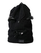 Dolce & Gabbana Elegant Tricot Wool-Blend Backpack in Black