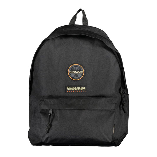 Napapijri Black Cotton Men Backpack