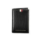 Tommy Hilfiger Black Leather Men Cardholder