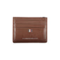 Tommy Hilfiger Sleek Leather Card Holder with Contrast Detailing