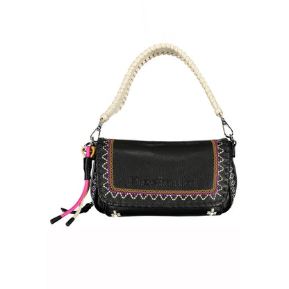 Bolso de mano de polietileno negro