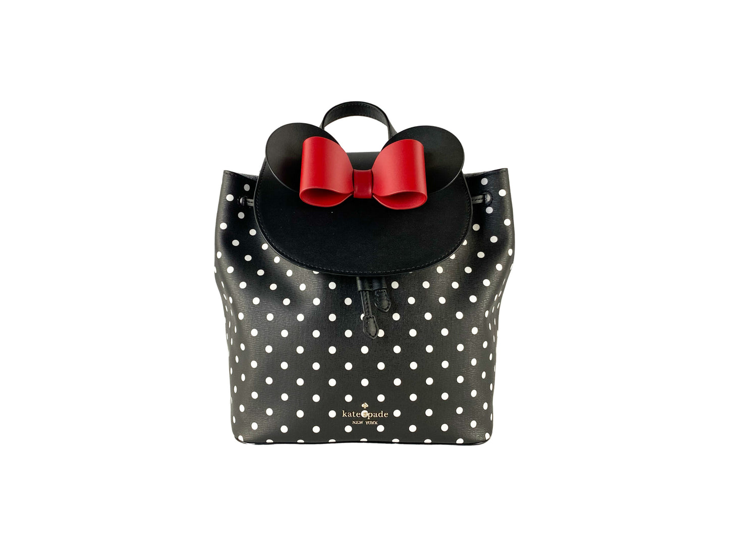 Mochila de cuero mediana con diseño de Minnie Mouse de Disney