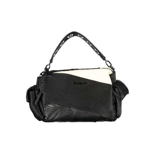 Bolso de mano de polietileno negro