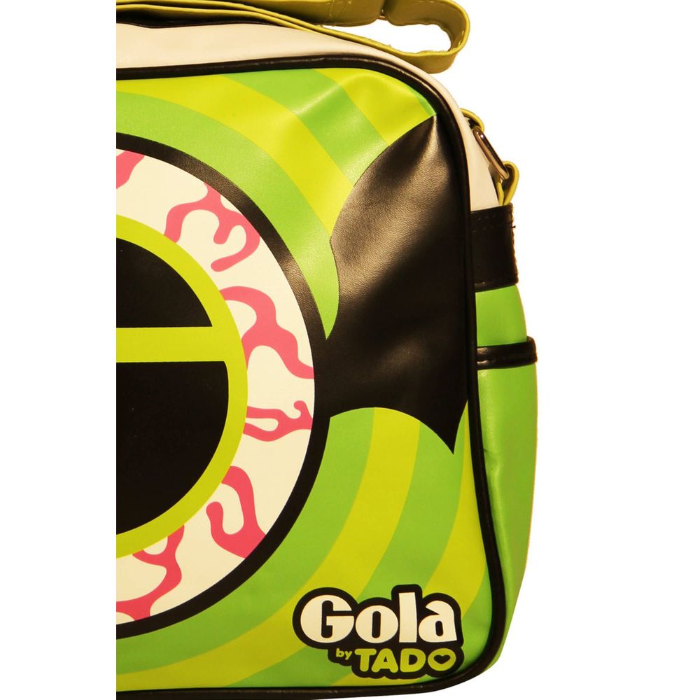 Bolso de tela verde