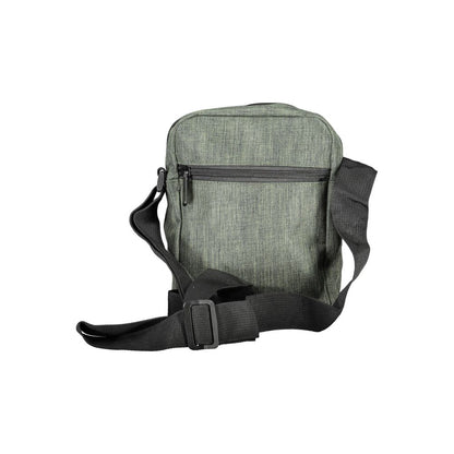 Bolso bandolera de poliéster verde