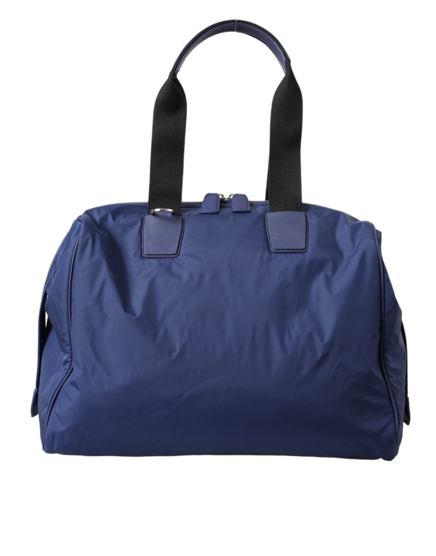 Bolso de mano tipo bandolera de piel de becerro de nailon azul