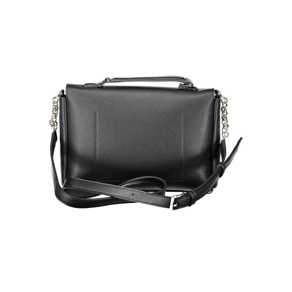 Bolso de mano de polietileno negro