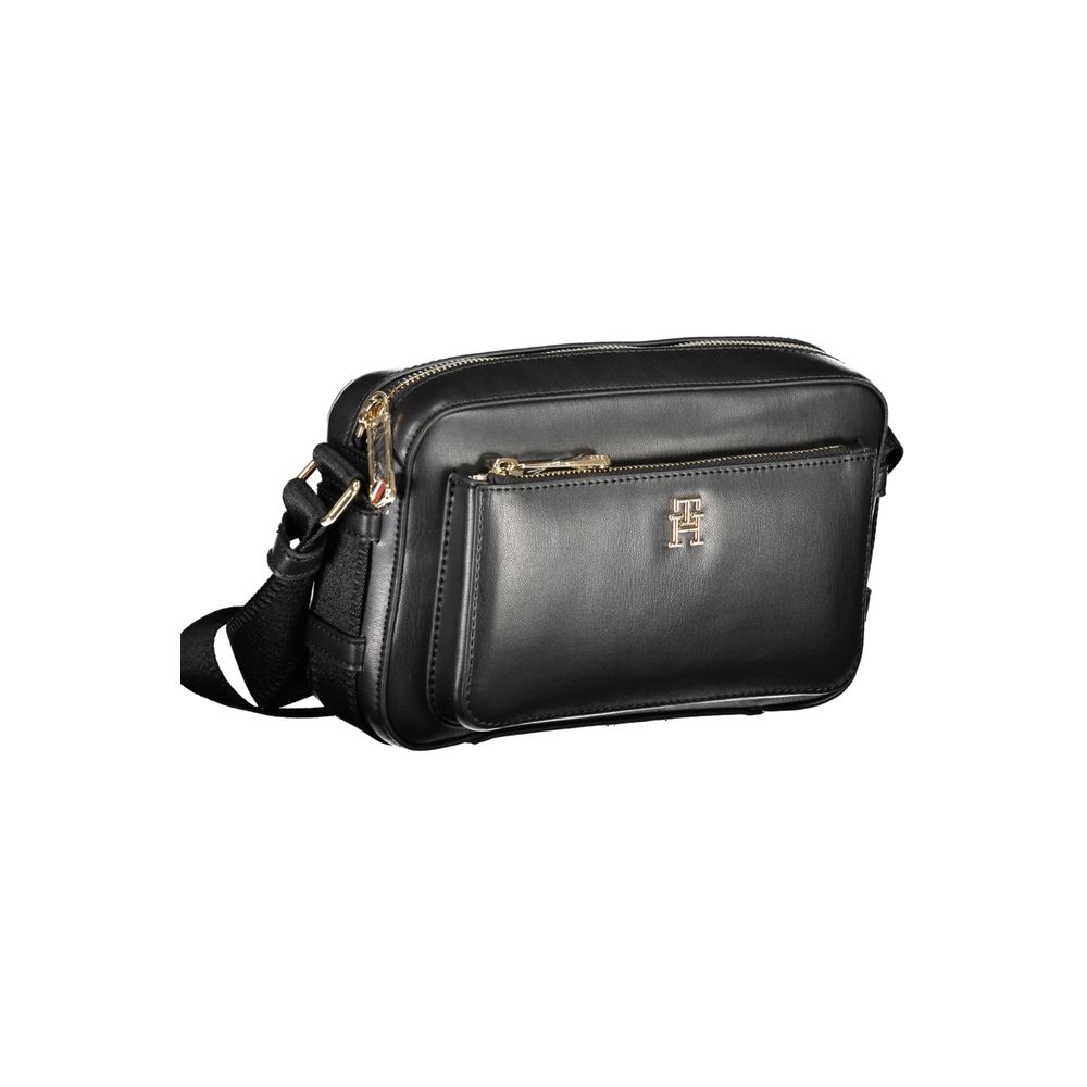 Tommy Hilfiger Black Polyethylene Handbag