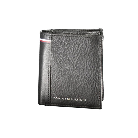 Tommy Hilfiger Black Leather Wallet