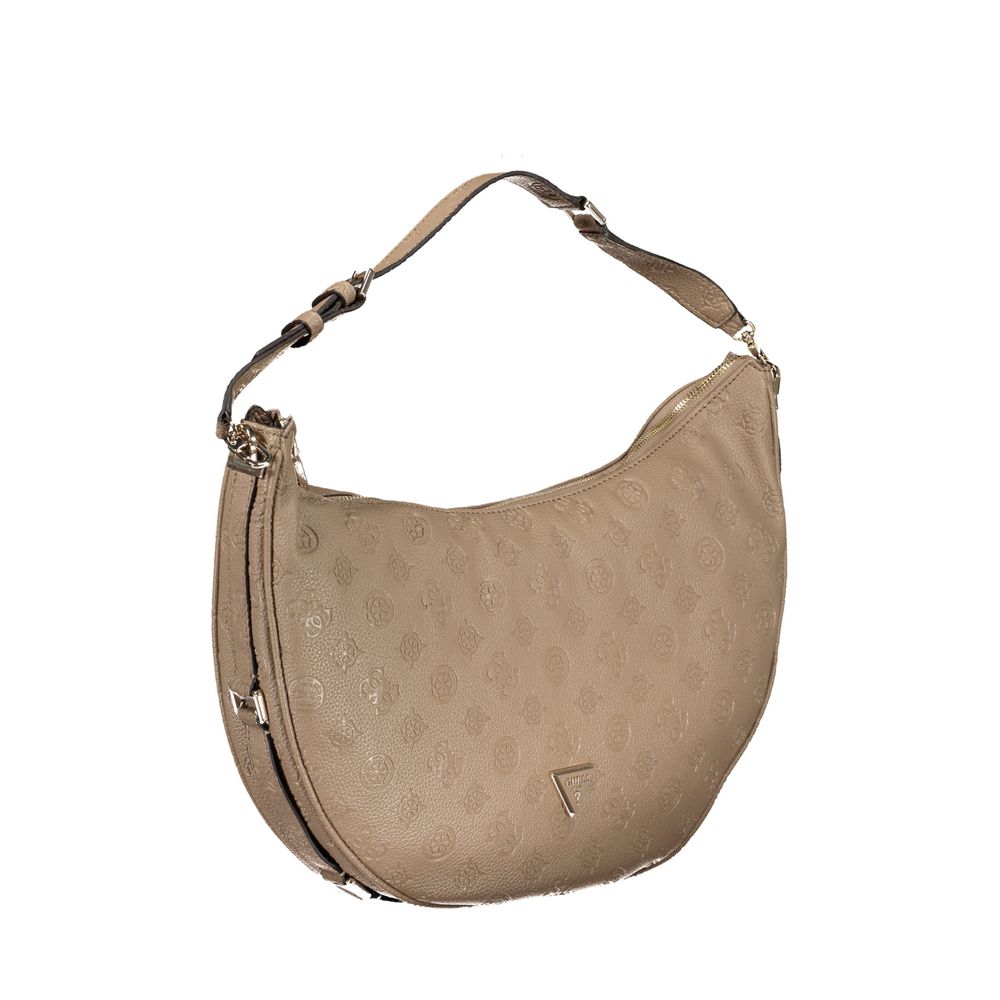 Guess Jeans Beige Polyethylene Handbag