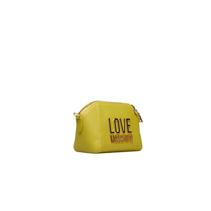 Love Moschino Yellow Polyethylene Women Crossbody Bag