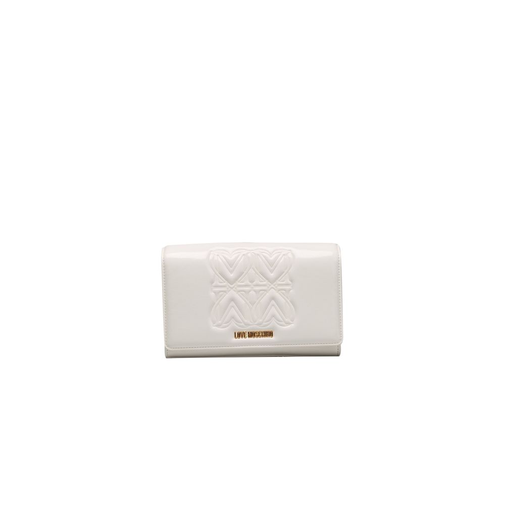 Love Moschino White Polyethylene Women Crossbody Bag