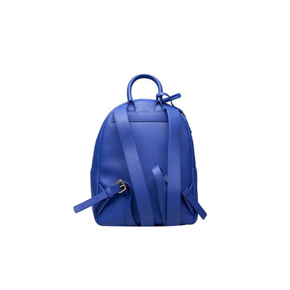 Mochila de mujer de polietileno azul