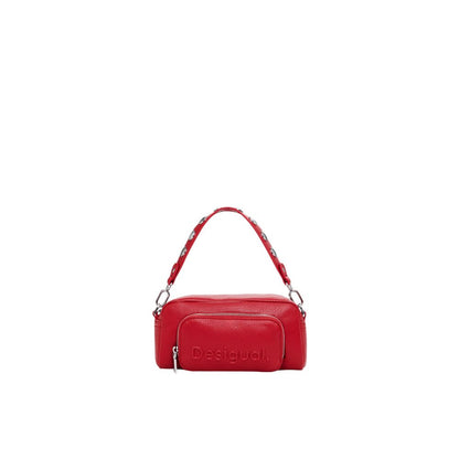 Desigual Red Polyethylene Handbag