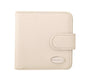 Dolce & Gabbana White Dauphine Leather Condom Case Holder Pocket Wallet