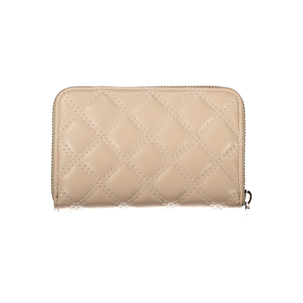 Guess Jeans Beige Polyethylene Wallet