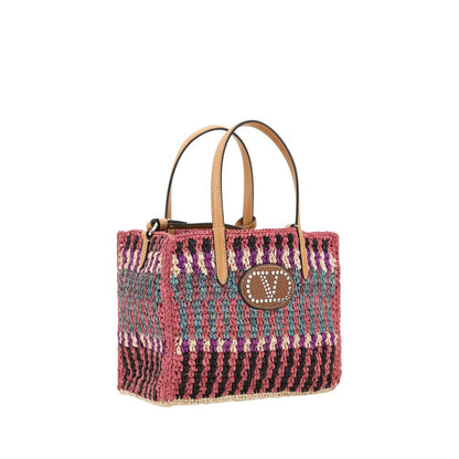 Valentino Garavani Raffia Tote Bag