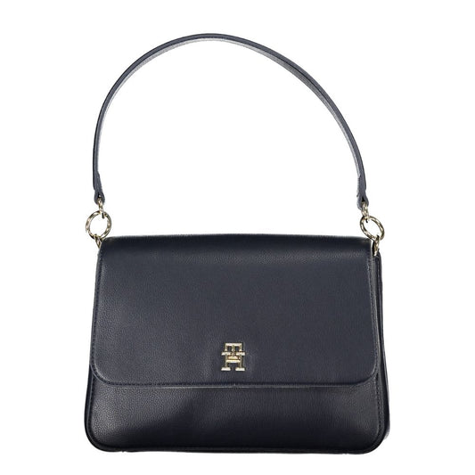 Tommy Hilfiger Blue Polyester Women Handbag