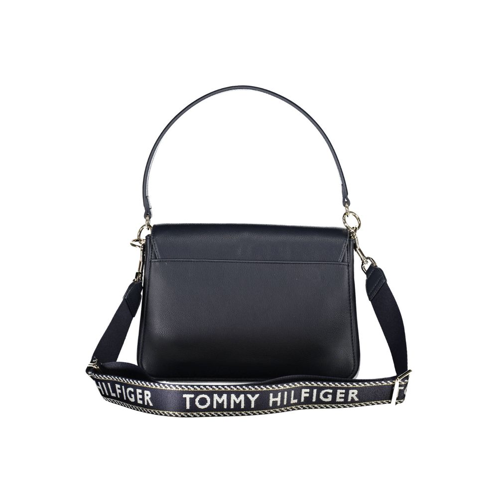 Tommy Hilfiger Blue Polyester Women Handbag