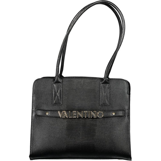 Bolso de mano de polietileno negro