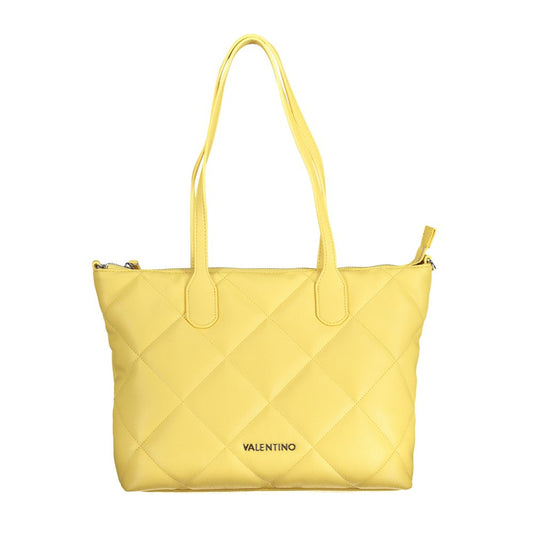 Bolso de mano de polietileno amarillo