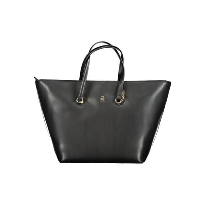 Tommy Hilfiger Black Polyethylene Handbag