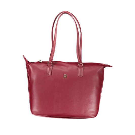 Tommy Hilfiger Pink Polyester Women Handbag