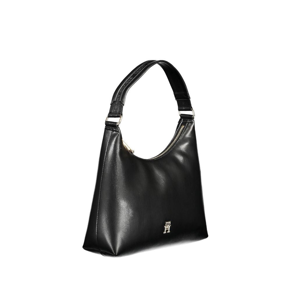 Tommy Hilfiger Black Polyethylene Women Handbag